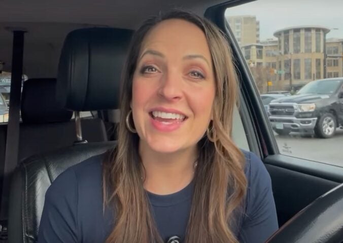Alisia Essig, the creator behind the YouTube channel PlantWhys, in a still from her video on Costco hacks