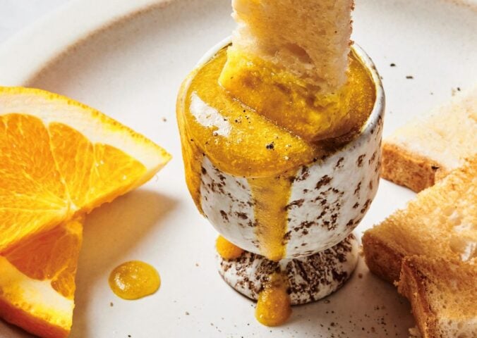 A plant-based dippy egg, a kid-friendly vegan recipe