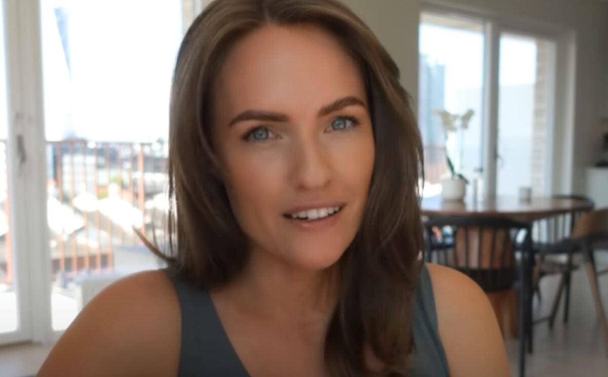 A grab from a video from Alexandra Andersson where she shows the plant-based recipes she cooks for her family