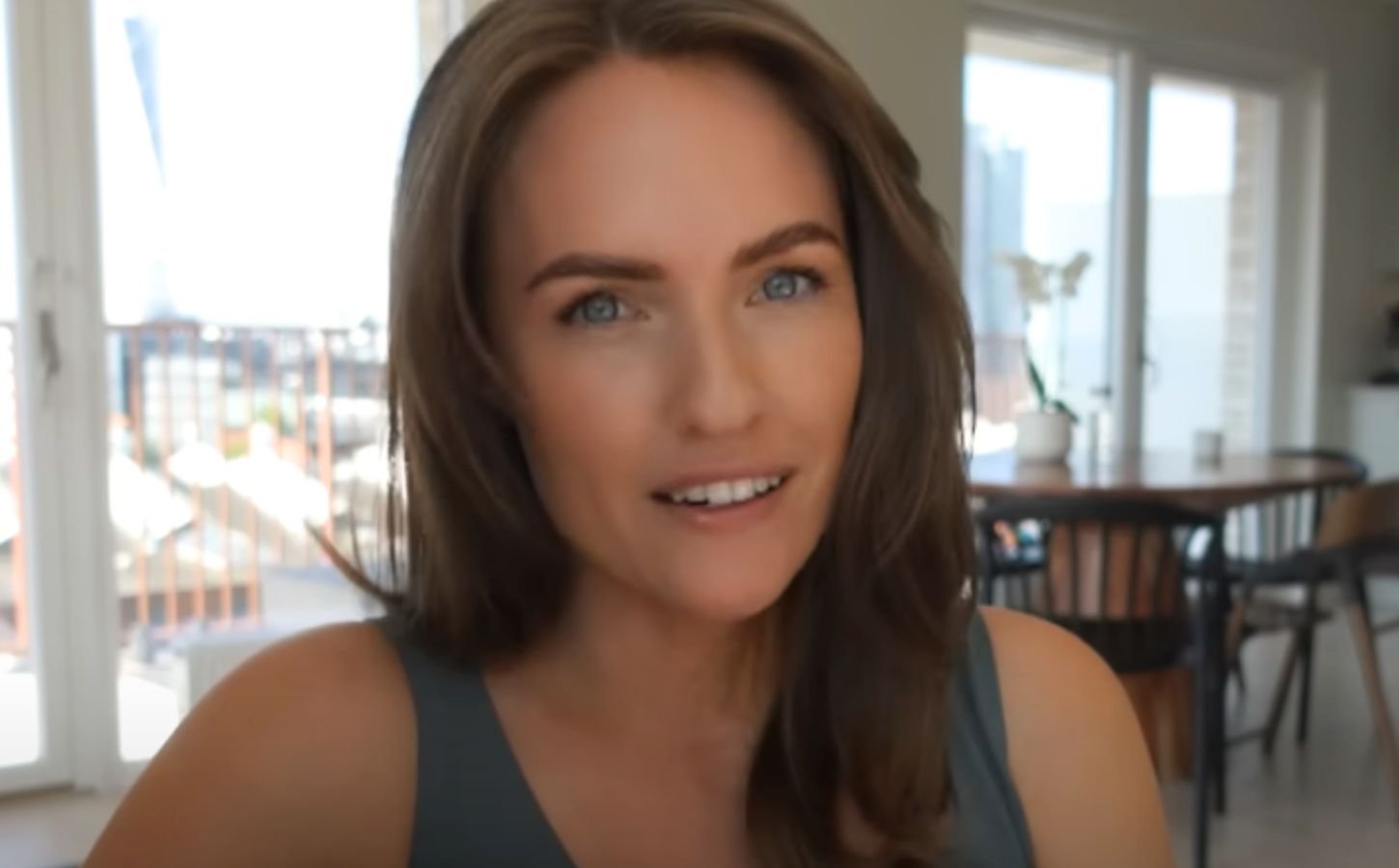 A grab from a video from Alexandra Andersson where she shows the plant-based recipes she cooks for her family