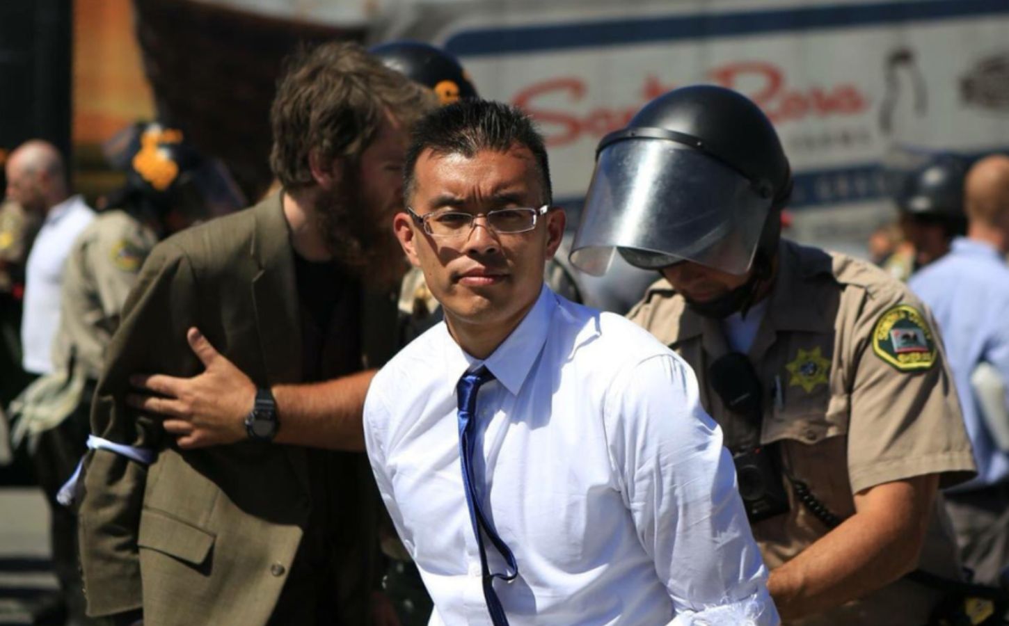 Wayne Hsiung, who was just been convicted for openly rescuing farmed animals