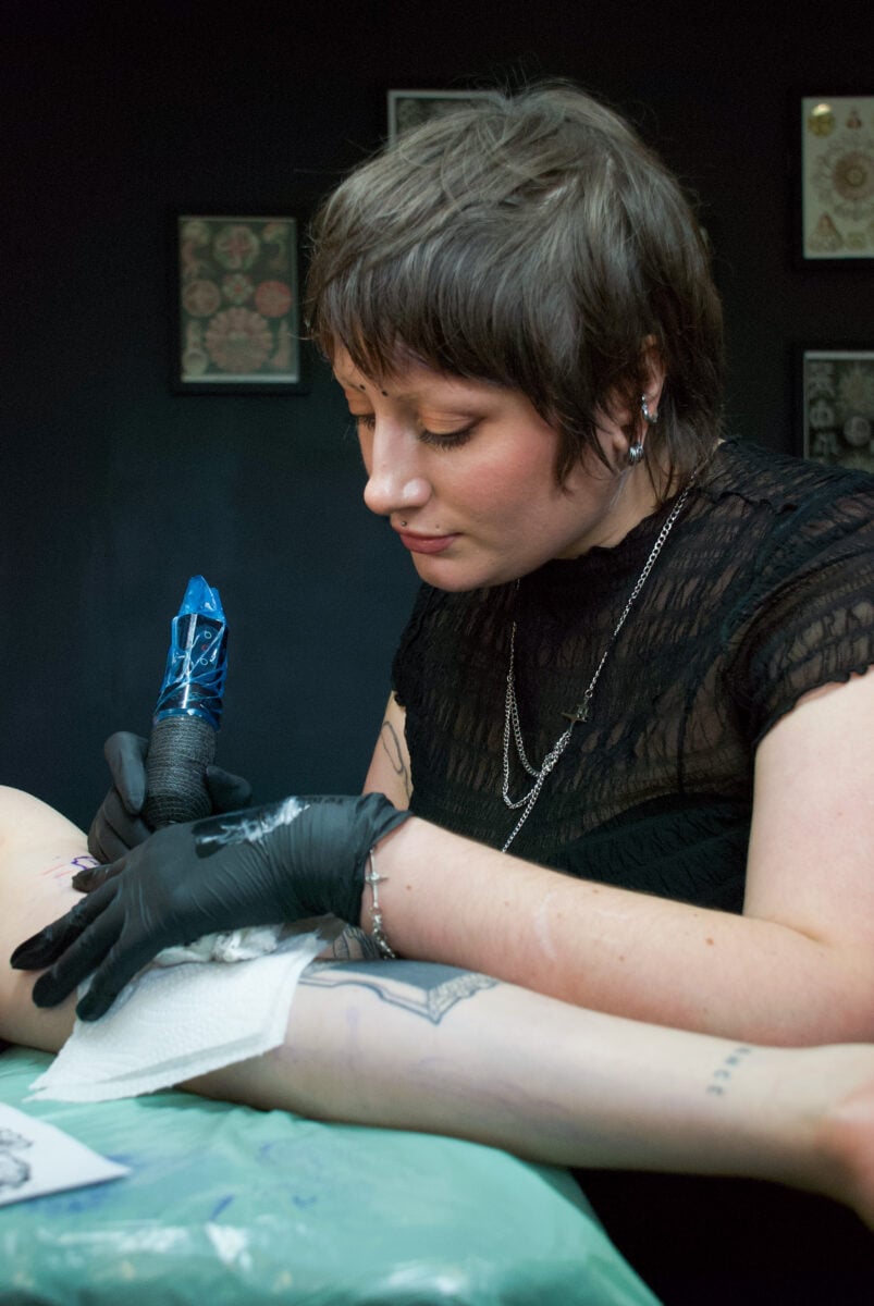 Briar Rose Tattoo owner Erin