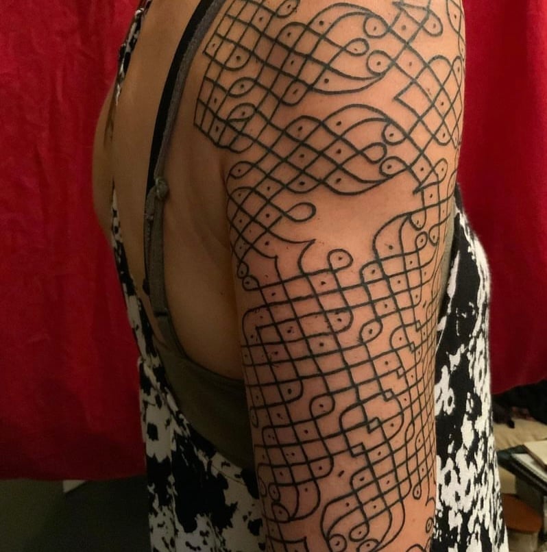 A tattoo by Fifth Dimension Tattoo