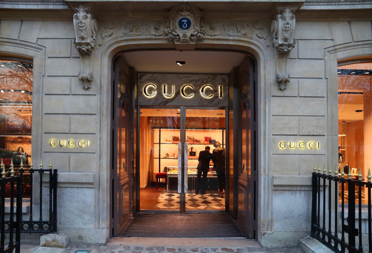 Gucci store in Paris