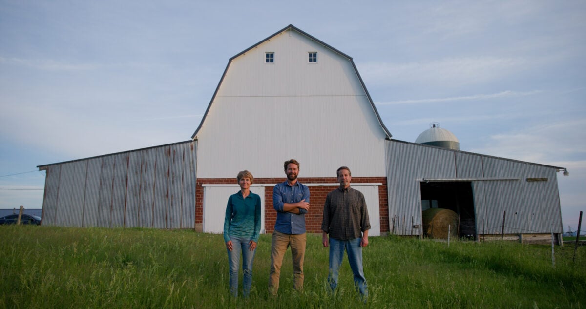 The Faaborg family no longer farm pigs