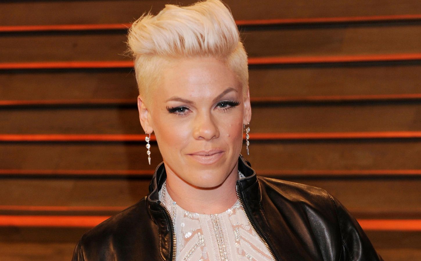 Pink on the red carpet