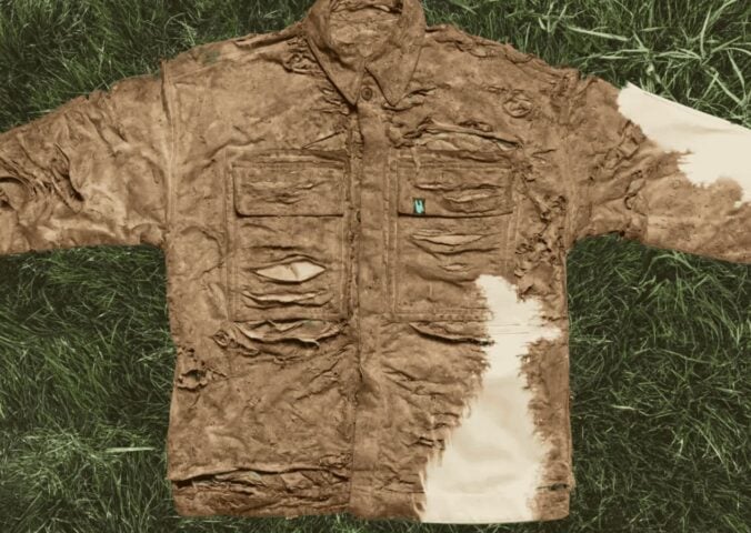 A compostable plant-based sports jacket from Under Armour